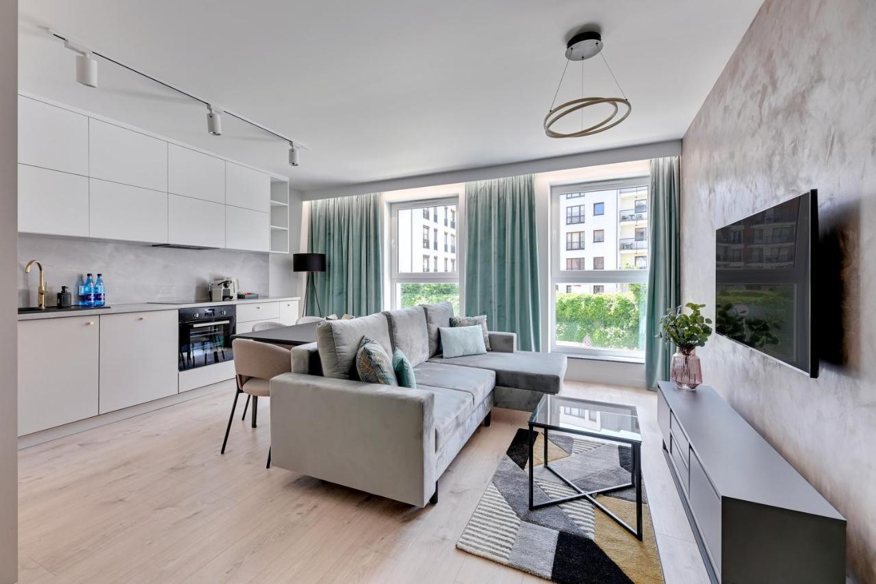 Angielska Grobla City Center & Marina By Downtown Apartments Gdansk Bagian luar foto